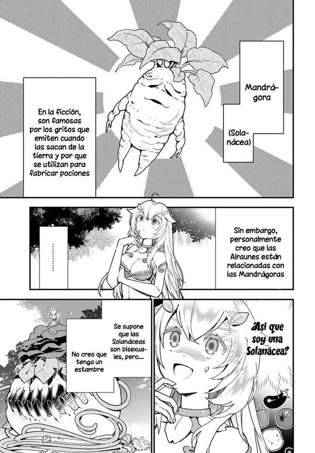 Shokubutsu Monster Musume Nikki: Seijo datta Watashi ga Uragirareta Hate ni Alraune ni Tensei Shite Shimatta node, kore kara wa Kougousei o Shinagara Shizuka ni Shokubutsu Life o Sugoshimasu Capítulo 2 - Page 7