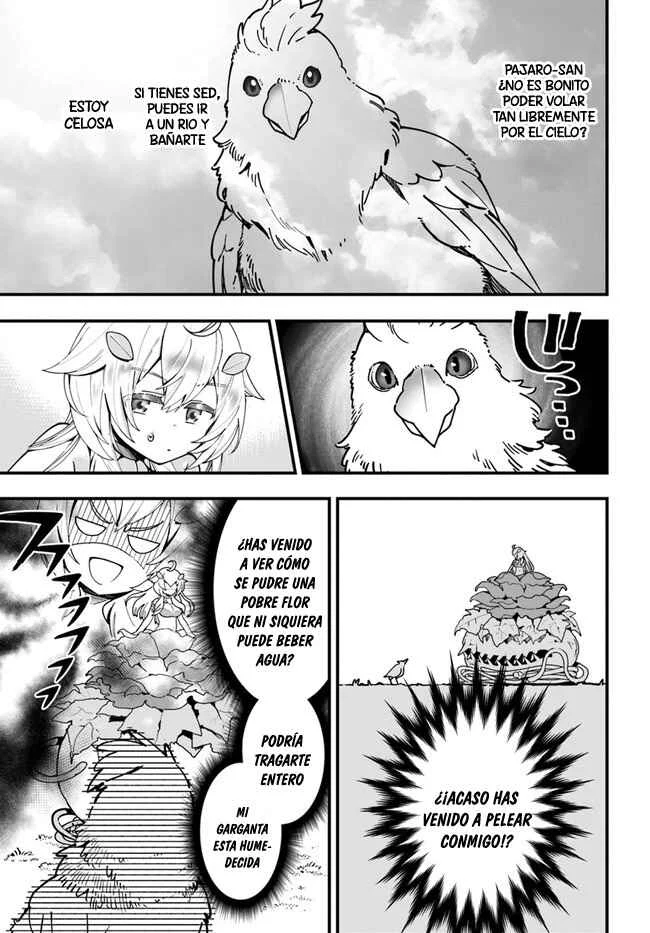 Shokubutsu Monster Musume Nikki: Seijo datta Watashi ga Uragirareta Hate ni Alraune ni Tensei Shite Shimatta node, kore kara wa Kougousei o Shinagara Shizuka ni Shokubutsu Life o Sugoshimasu Capítulo 3 - Page 17
