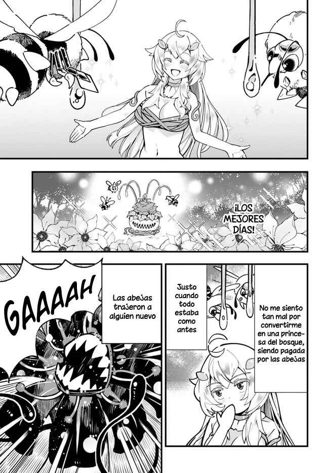 Shokubutsu Monster Musume Nikki: Seijo datta Watashi ga Uragirareta Hate ni Alraune ni Tensei Shite Shimatta node, kore kara wa Kougousei o Shinagara Shizuka ni Shokubutsu Life o Sugoshimasu Capítulo 3 - Page 23