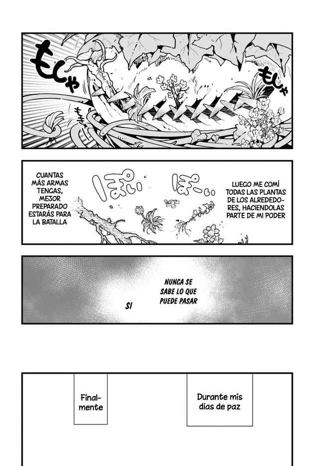 Shokubutsu Monster Musume Nikki: Seijo datta Watashi ga Uragirareta Hate ni Alraune ni Tensei Shite Shimatta node, kore kara wa Kougousei o Shinagara Shizuka ni Shokubutsu Life o Sugoshimasu Capítulo 3 - Page 28