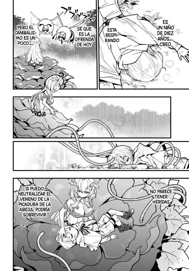 Shokubutsu Monster Musume Nikki: Seijo datta Watashi ga Uragirareta Hate ni Alraune ni Tensei Shite Shimatta node, kore kara wa Kougousei o Shinagara Shizuka ni Shokubutsu Life o Sugoshimasu Capítulo 4 - Page 6