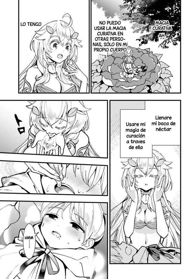 Shokubutsu Monster Musume Nikki: Seijo datta Watashi ga Uragirareta Hate ni Alraune ni Tensei Shite Shimatta node, kore kara wa Kougousei o Shinagara Shizuka ni Shokubutsu Life o Sugoshimasu Capítulo 4 - Page 7