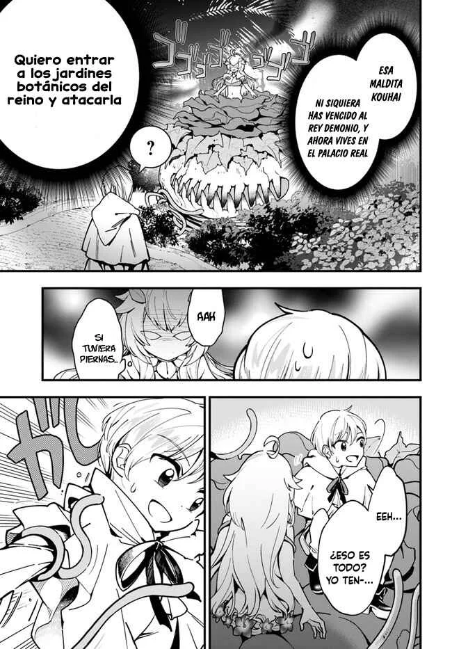 Shokubutsu Monster Musume Nikki: Seijo datta Watashi ga Uragirareta Hate ni Alraune ni Tensei Shite Shimatta node, kore kara wa Kougousei o Shinagara Shizuka ni Shokubutsu Life o Sugoshimasu Capítulo 4 - Page 17