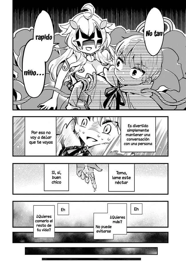 Shokubutsu Monster Musume Nikki: Seijo datta Watashi ga Uragirareta Hate ni Alraune ni Tensei Shite Shimatta node, kore kara wa Kougousei o Shinagara Shizuka ni Shokubutsu Life o Sugoshimasu Capítulo 4 - Page 18