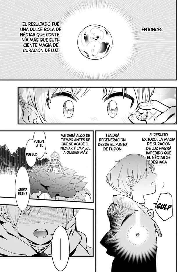 Shokubutsu Monster Musume Nikki: Seijo datta Watashi ga Uragirareta Hate ni Alraune ni Tensei Shite Shimatta node, kore kara wa Kougousei o Shinagara Shizuka ni Shokubutsu Life o Sugoshimasu Capítulo 4 - Page 29