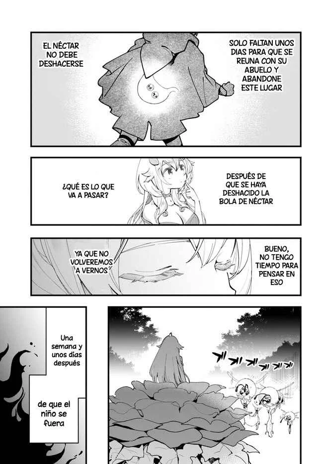 Shokubutsu Monster Musume Nikki: Seijo datta Watashi ga Uragirareta Hate ni Alraune ni Tensei Shite Shimatta node, kore kara wa Kougousei o Shinagara Shizuka ni Shokubutsu Life o Sugoshimasu Capítulo 4 - Page 33