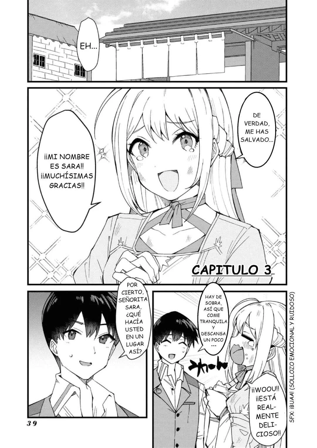 Shokuryou Seisei Skill o Teniireta no de, Isekai de Shoukai o Tachiage you to Omoimasu Capítulo 3 - Page 4