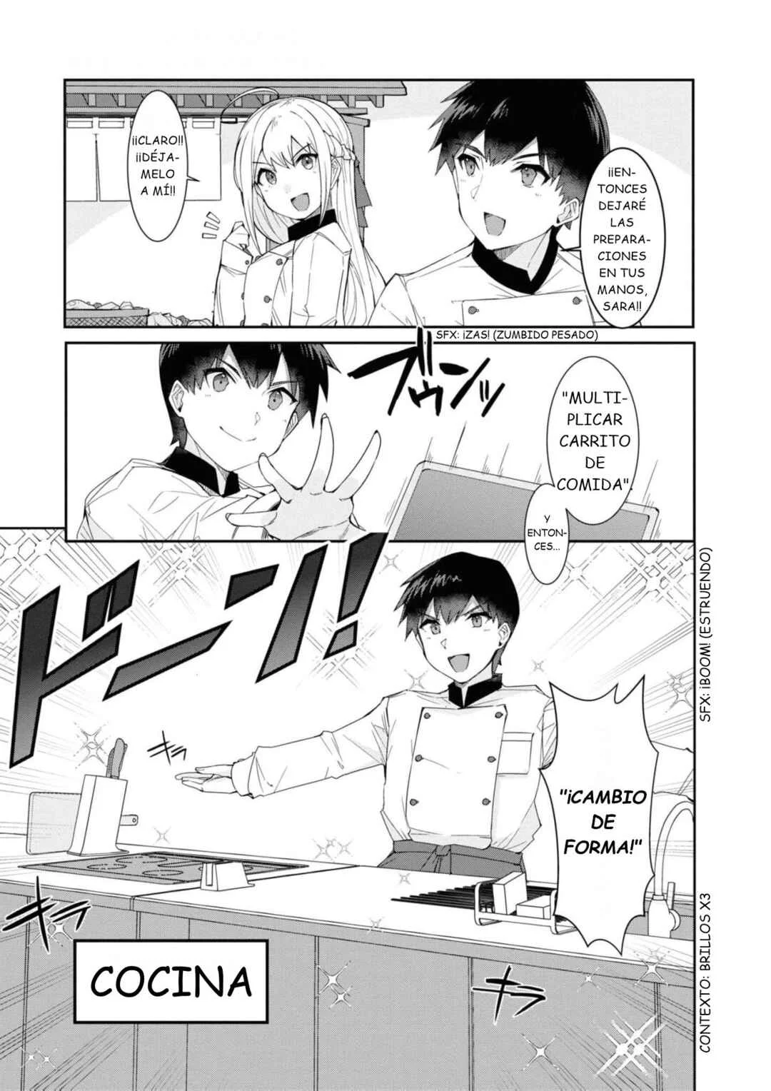 Shokuryou Seisei Skill o Teniireta no de, Isekai de Shoukai o Tachiage you to Omoimasu Capítulo 5 - Page 8