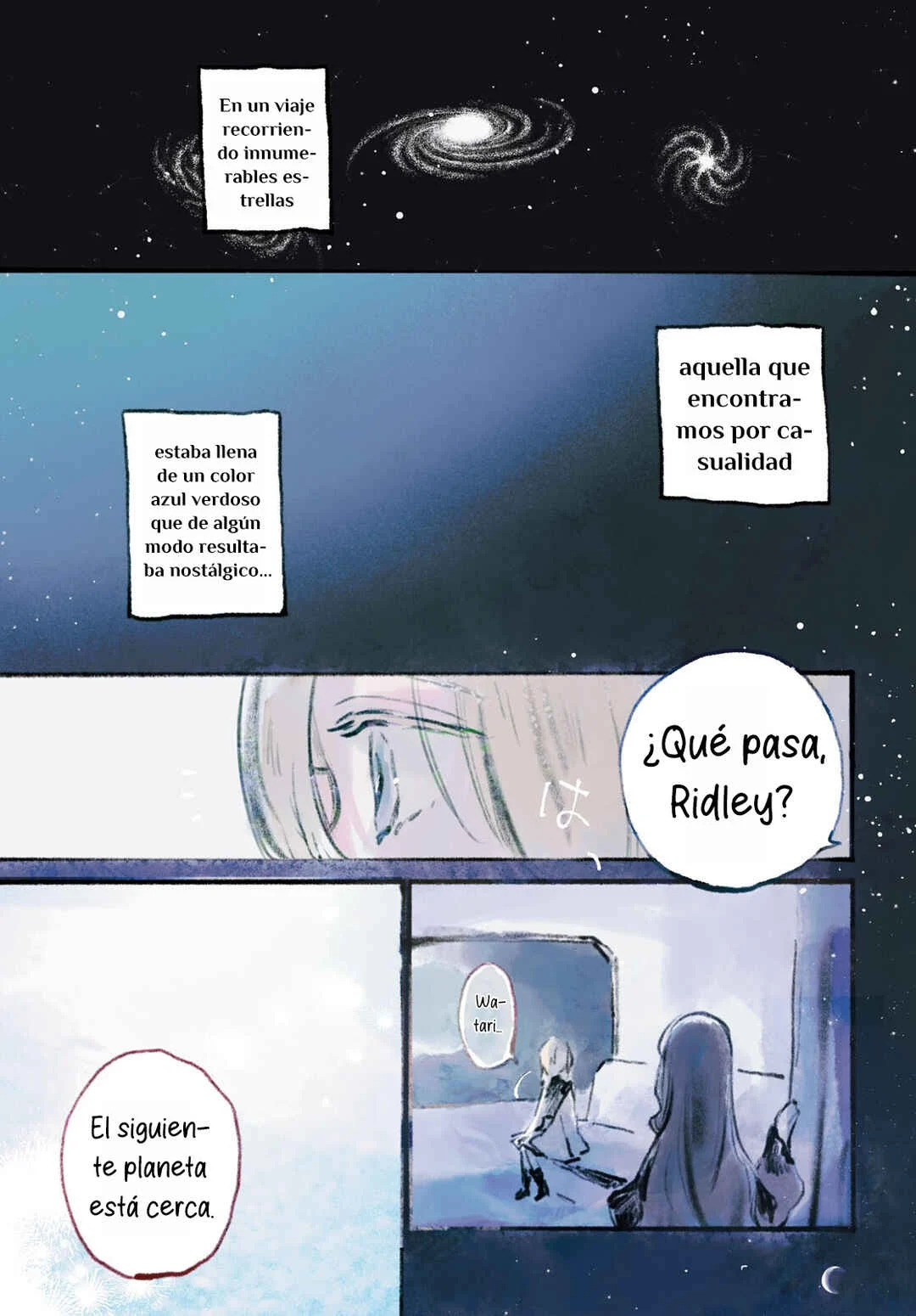 Shoujo Seikan Hyouryuuki Capítulo 1: El planeta de las llamas - Page 2