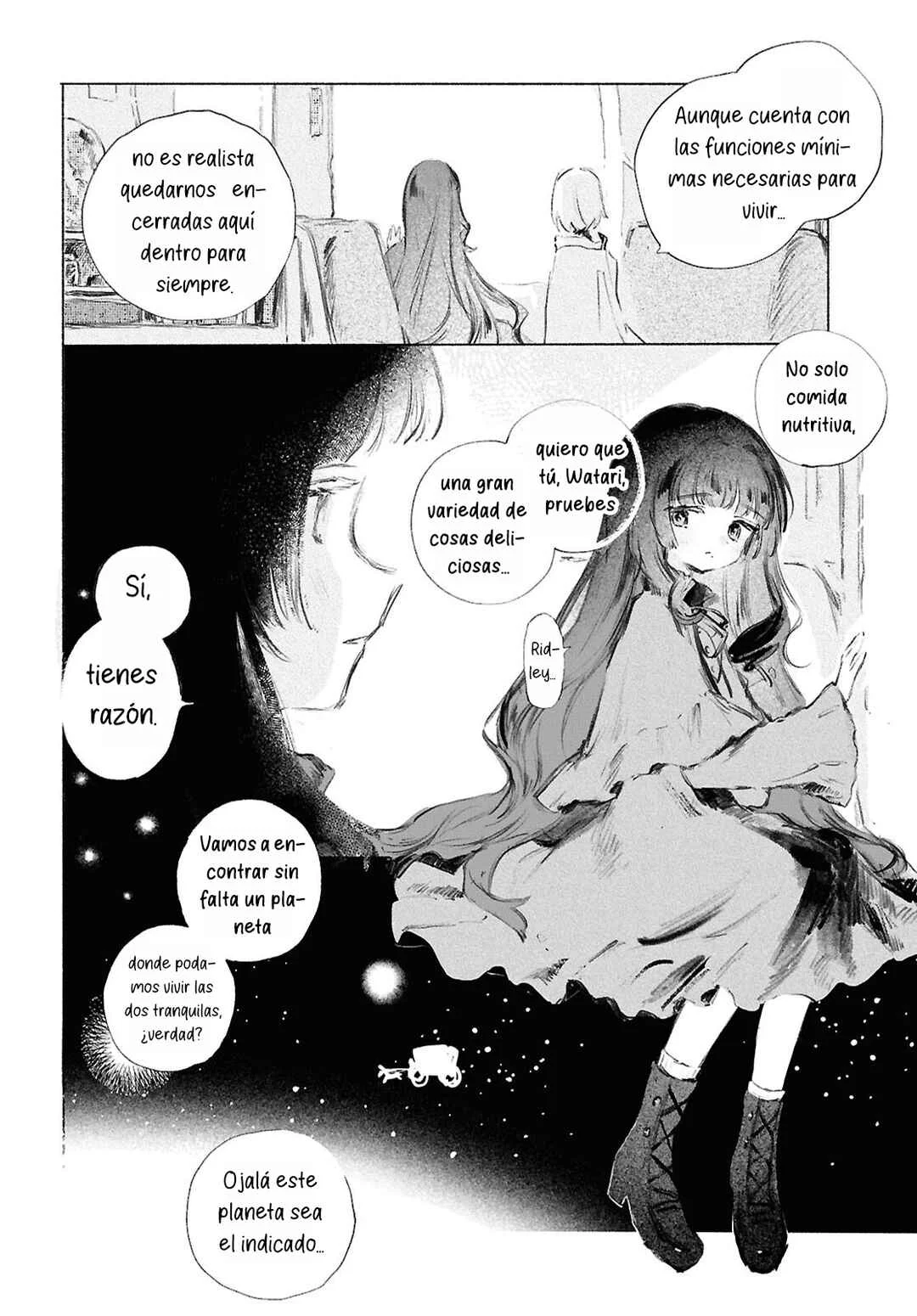 Shoujo Seikan Hyouryuuki Capítulo 1: El planeta de las llamas - Page 6