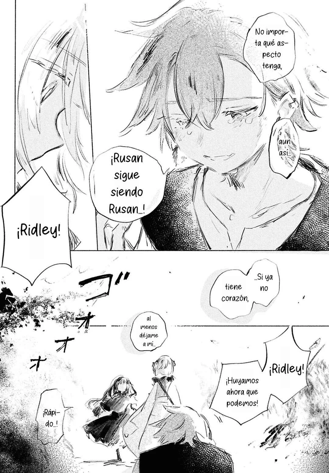 Shoujo Seikan Hyouryuuki Capítulo 1: El planeta de las llamas - Page 38
