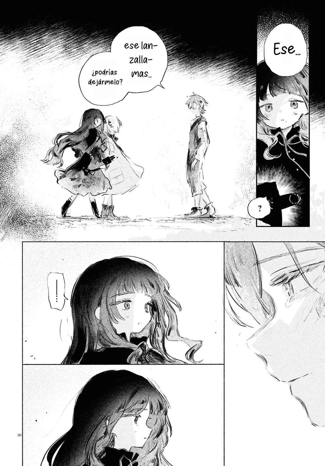 Shoujo Seikan Hyouryuuki Capítulo 1: El planeta de las llamas - Page 39