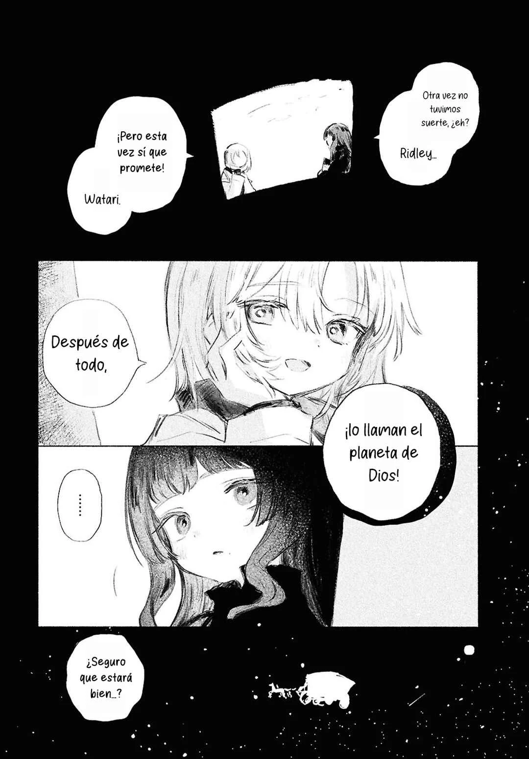 Shoujo Seikan Hyouryuuki Capítulo 2: El planeta de Dios - Page 3