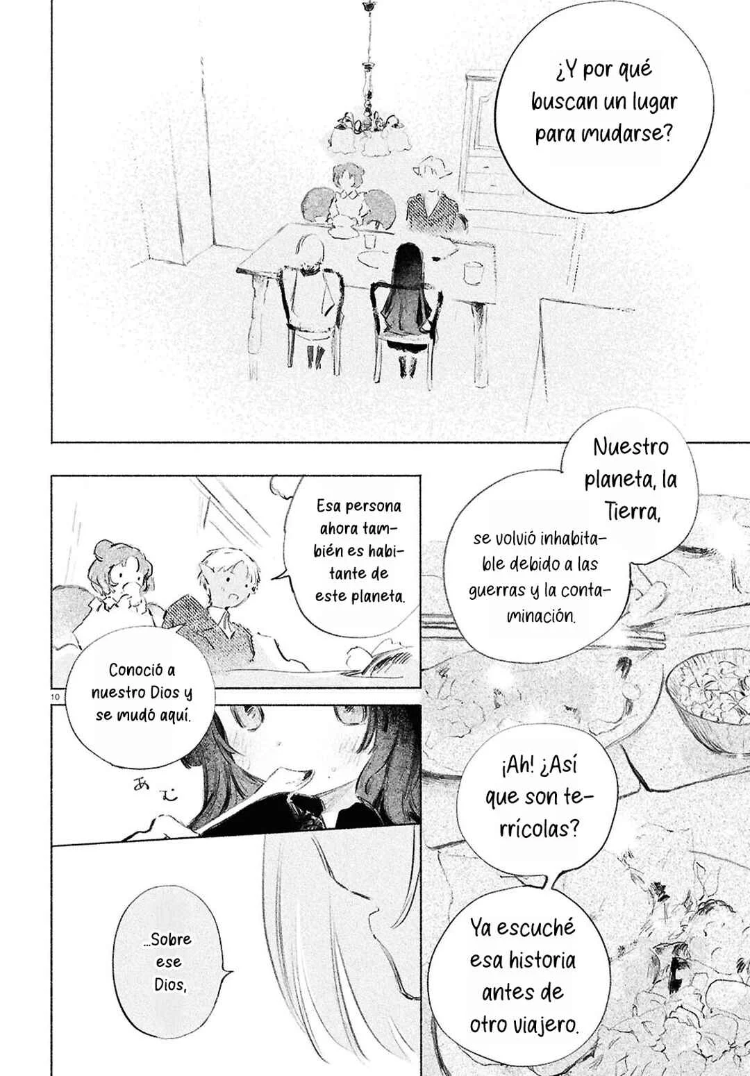 Shoujo Seikan Hyouryuuki Capítulo 2: El planeta de Dios - Page 11