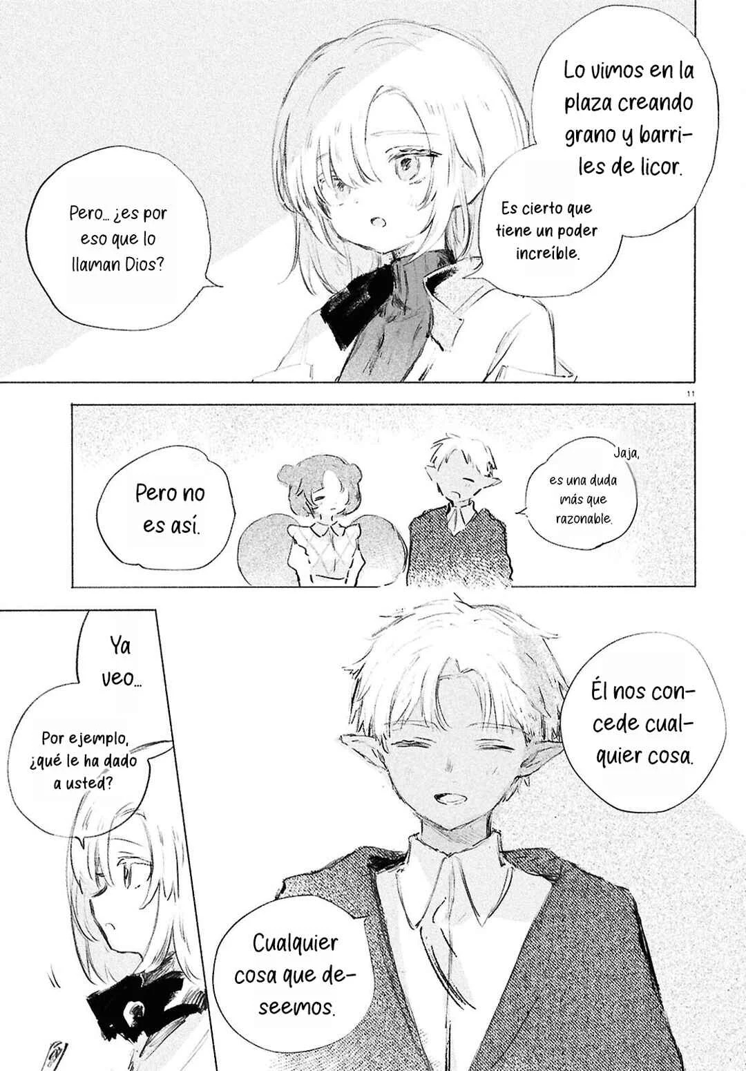 Shoujo Seikan Hyouryuuki Capítulo 2: El planeta de Dios - Page 12