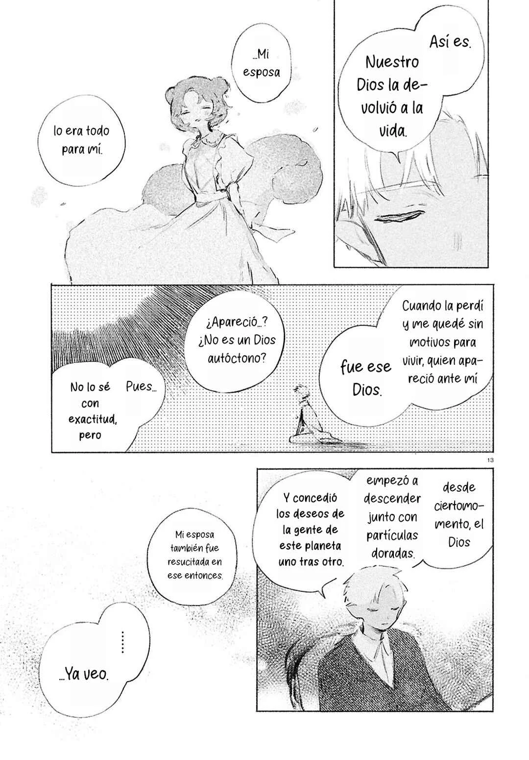 Shoujo Seikan Hyouryuuki Capítulo 2: El planeta de Dios - Page 14