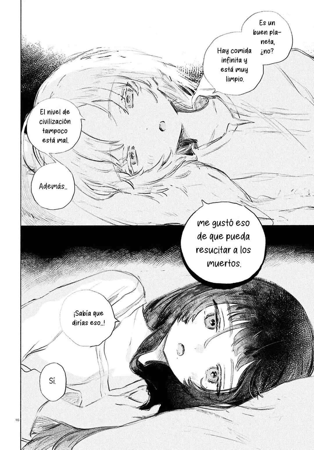 Shoujo Seikan Hyouryuuki Capítulo 2: El planeta de Dios - Page 17