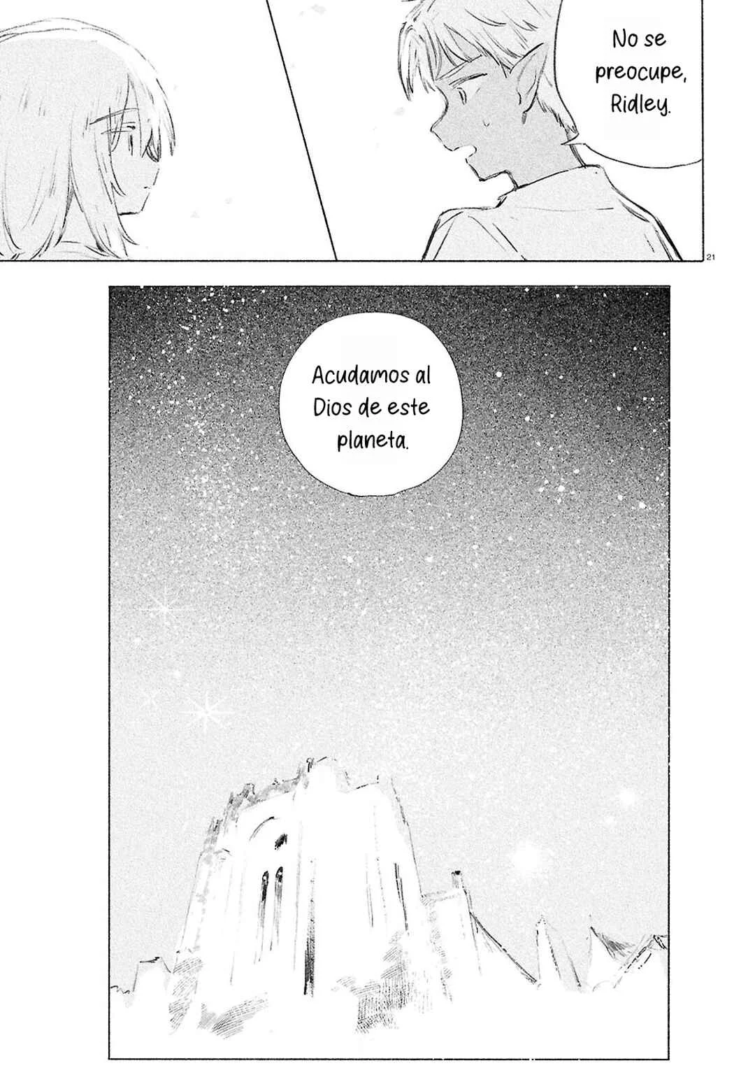 Shoujo Seikan Hyouryuuki Capítulo 2: El planeta de Dios - Page 22