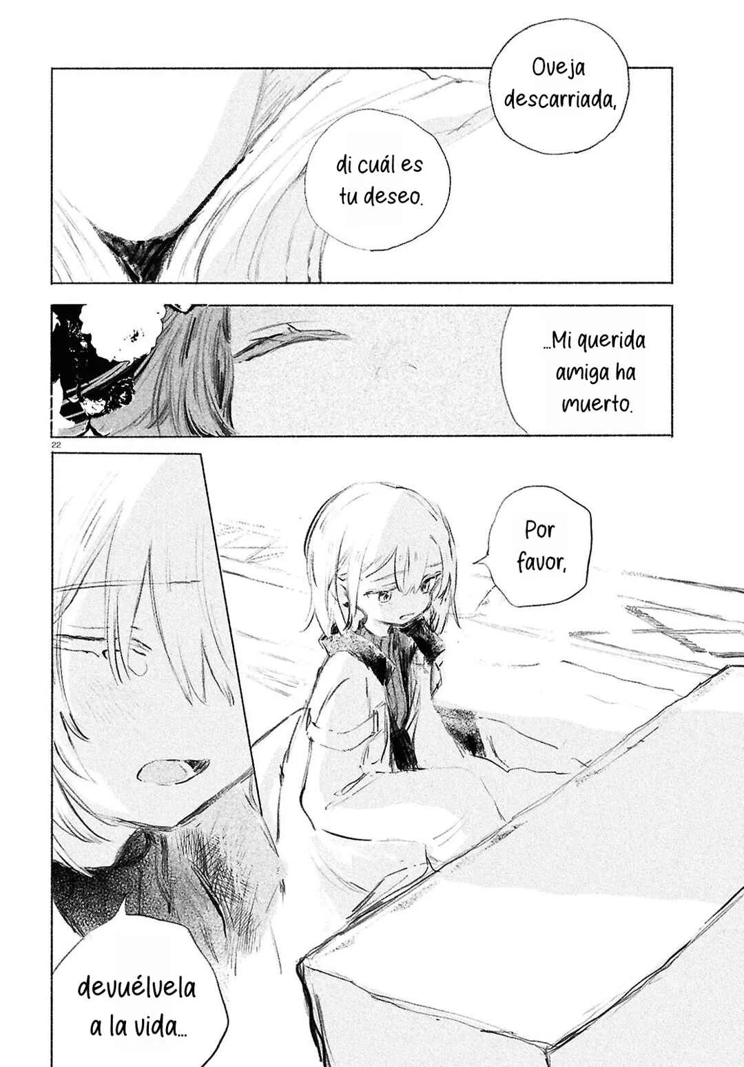 Shoujo Seikan Hyouryuuki Capítulo 2: El planeta de Dios - Page 23