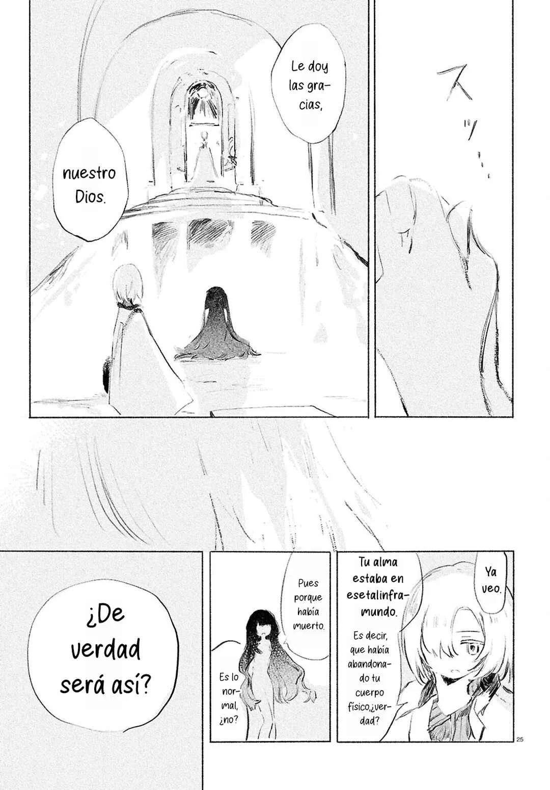 Shoujo Seikan Hyouryuuki Capítulo 2: El planeta de Dios - Page 26