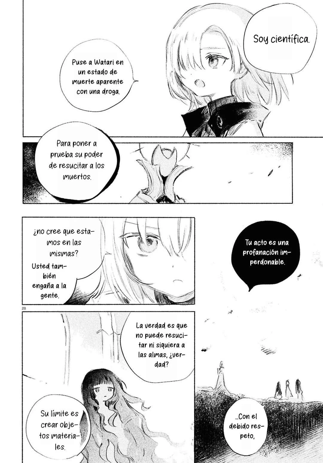 Shoujo Seikan Hyouryuuki Capítulo 2: El planeta de Dios - Page 29