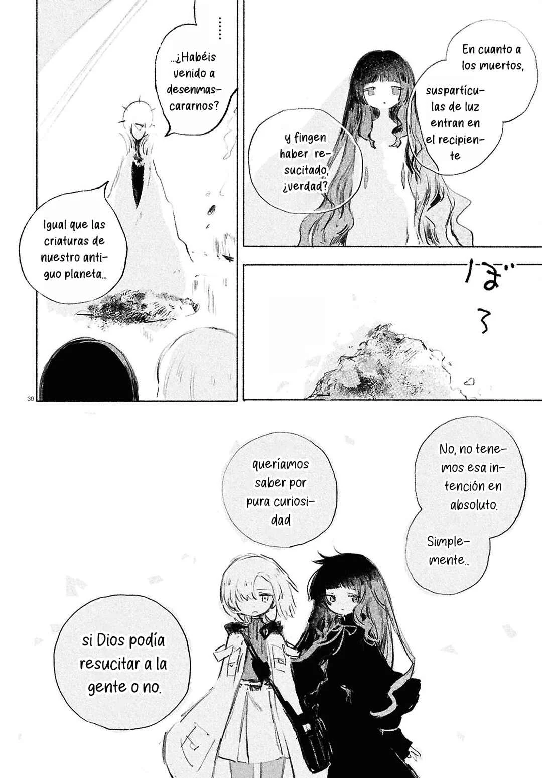 Shoujo Seikan Hyouryuuki Capítulo 2: El planeta de Dios - Page 31