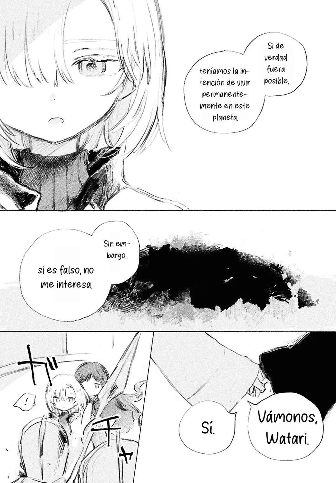 Shoujo Seikan Hyouryuuki Capítulo 2: El planeta de Dios - Page 32