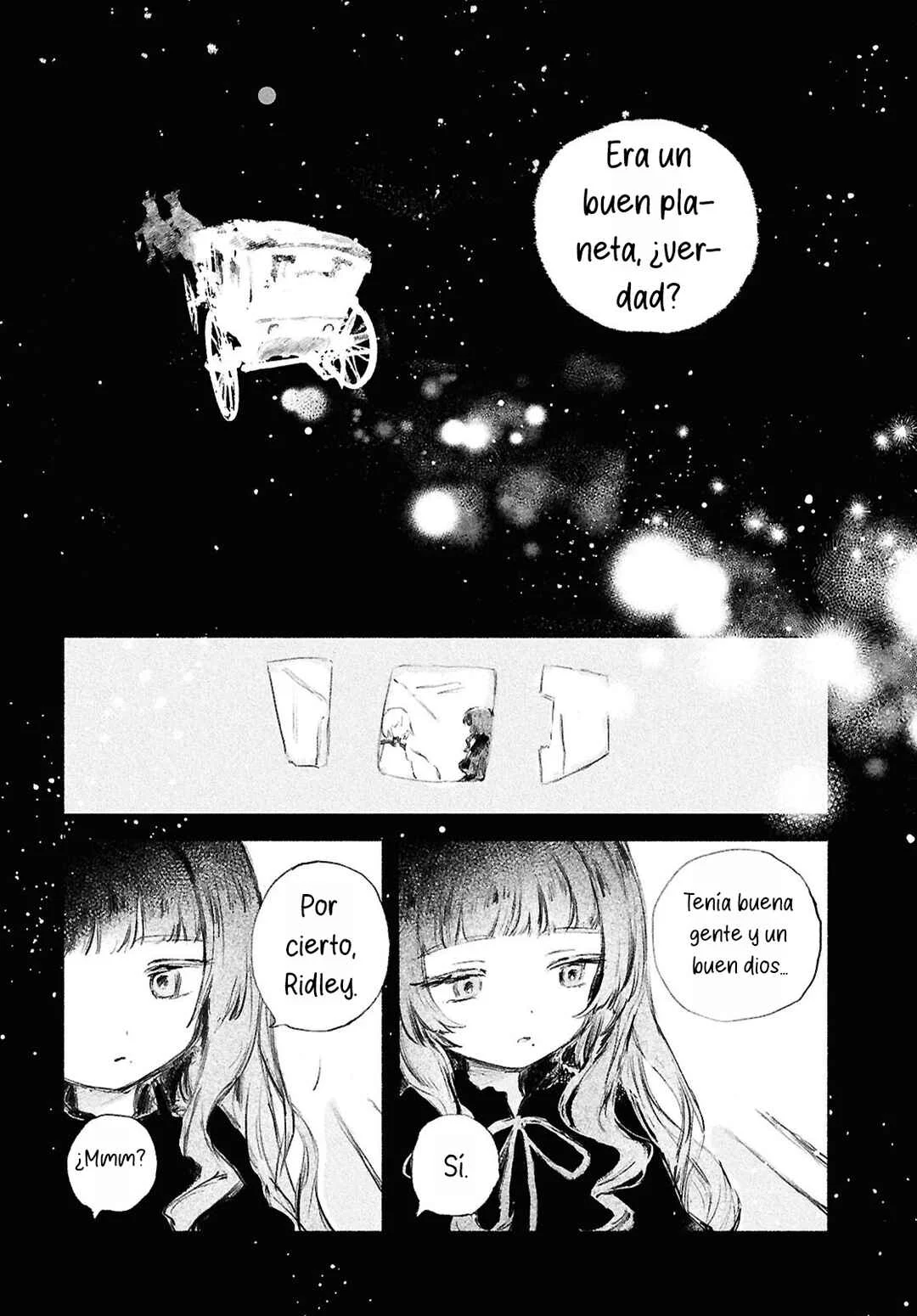 Shoujo Seikan Hyouryuuki Capítulo 2: El planeta de Dios - Page 40