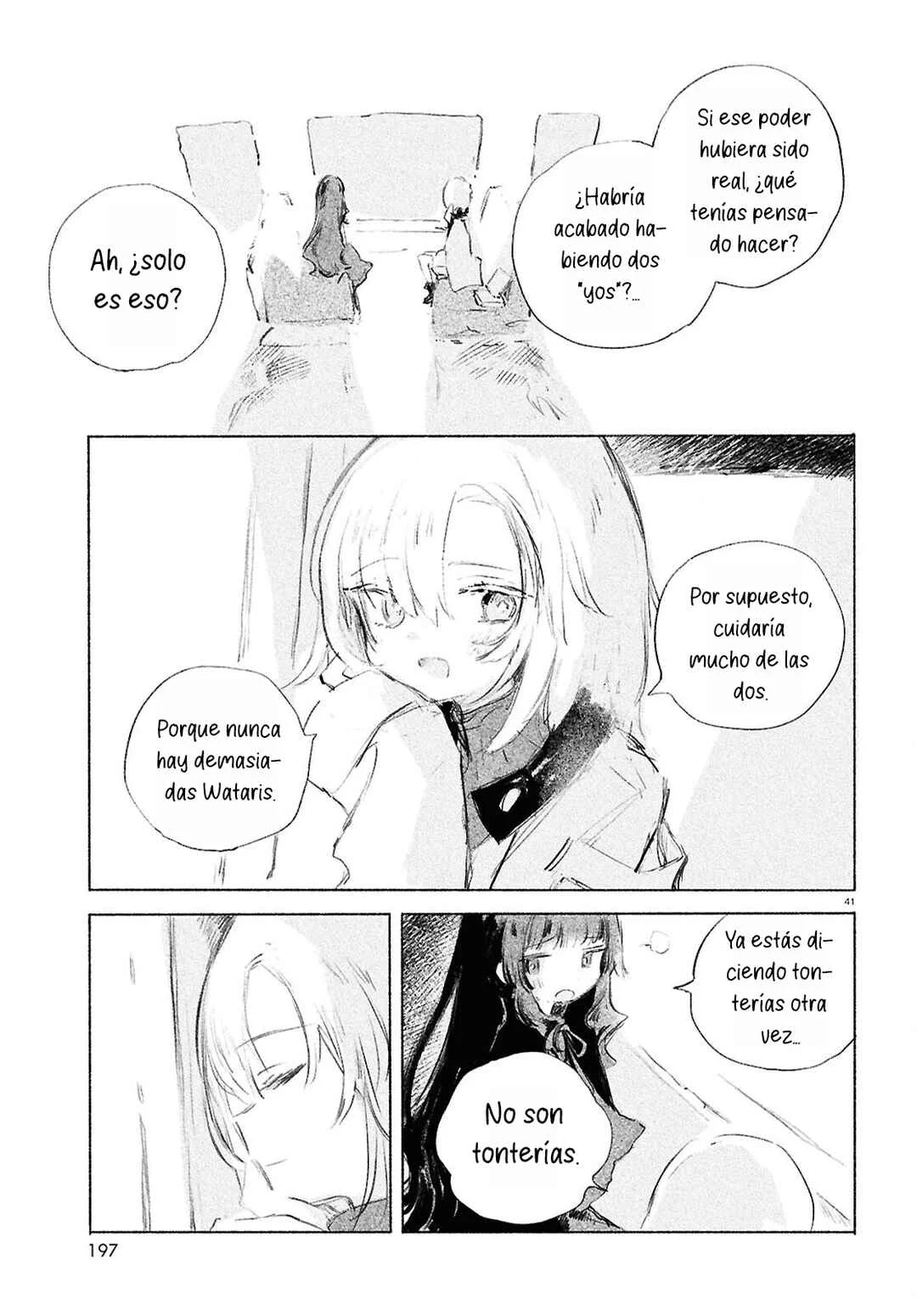 Shoujo Seikan Hyouryuuki Capítulo 2: El planeta de Dios - Page 41