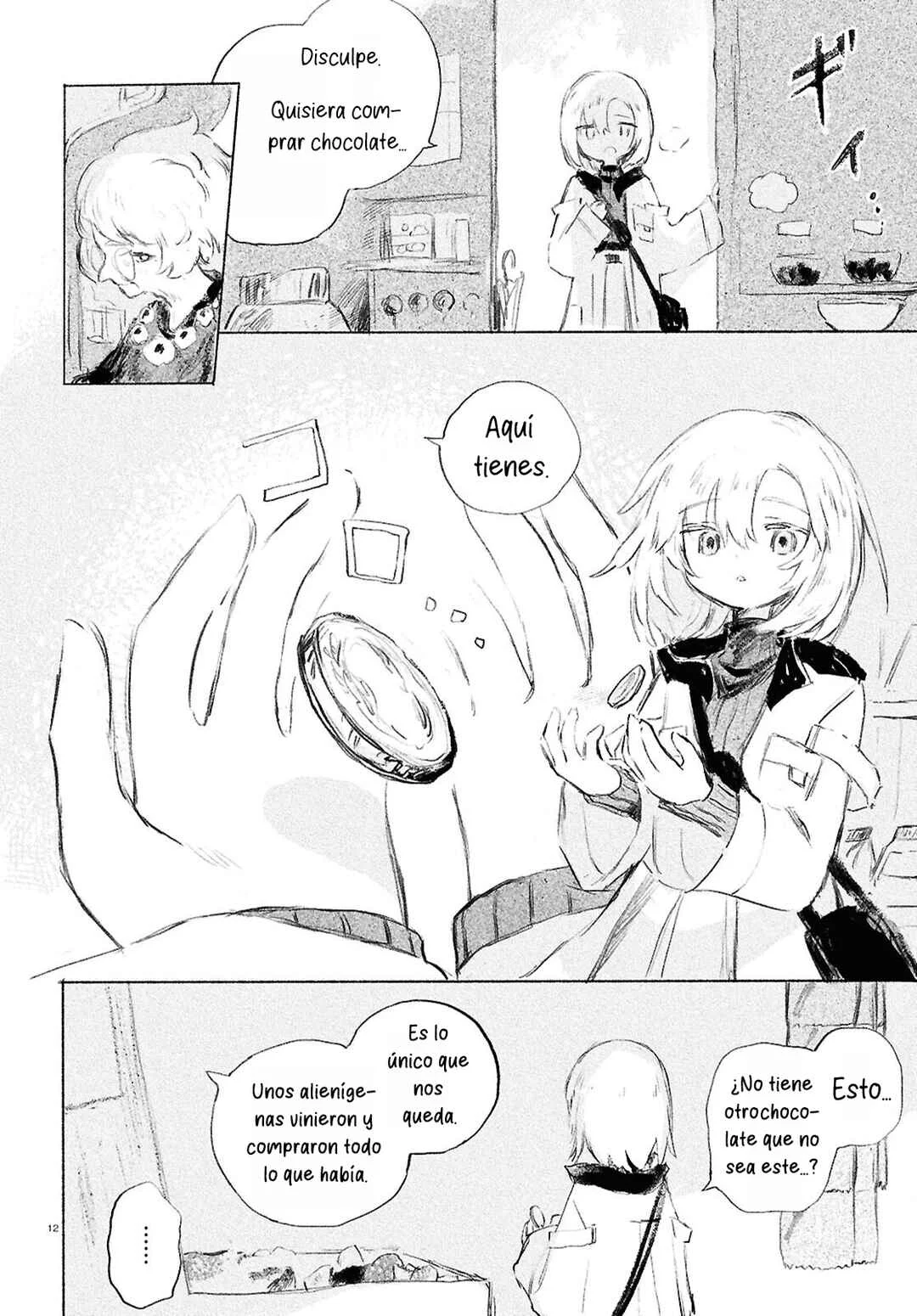 Shoujo Seikan Hyouryuuki Capítulo 3: El planeta del dulce - Page 13