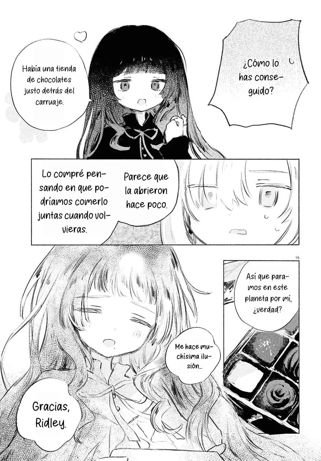 Shoujo Seikan Hyouryuuki Capítulo 3: El planeta del dulce - Page 16