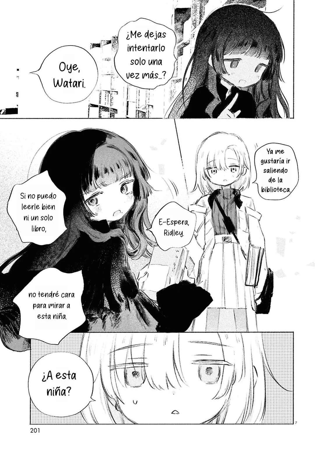 Shoujo Seikan Hyouryuuki Capítulo 4: El planeta de los libros - Page 8