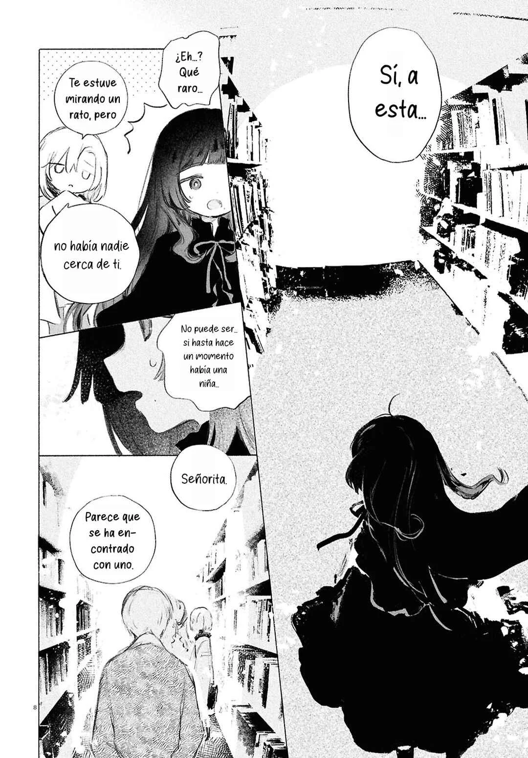 Shoujo Seikan Hyouryuuki Capítulo 4: El planeta de los libros - Page 9