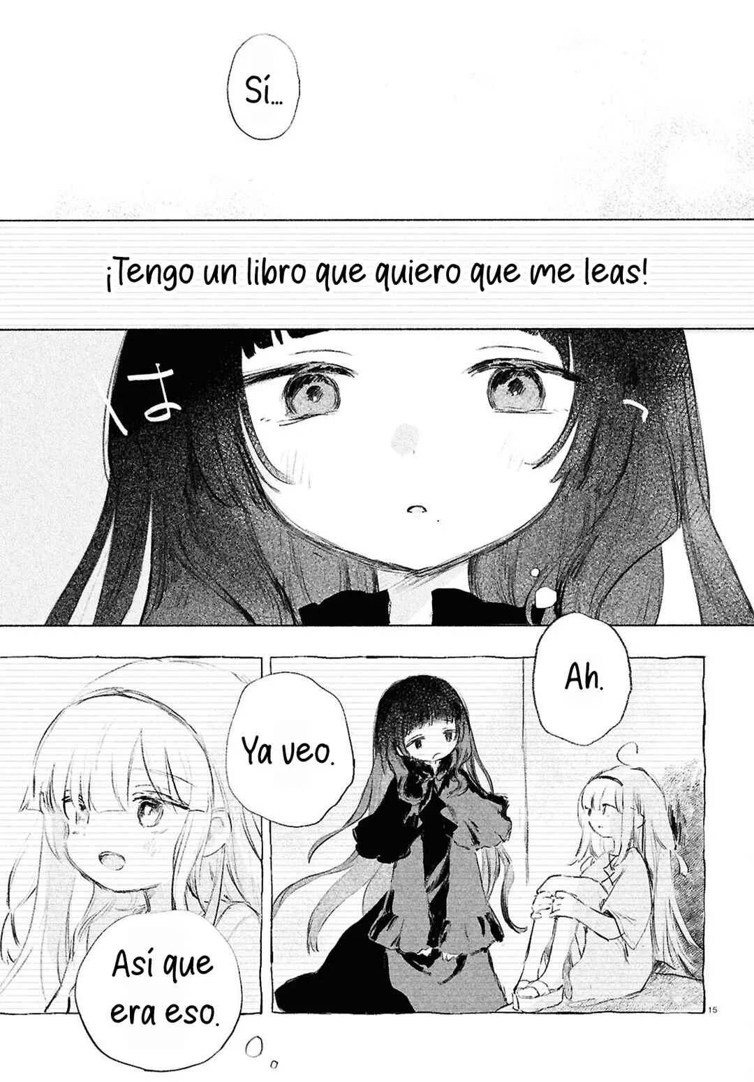 Shoujo Seikan Hyouryuuki Capítulo 4: El planeta de los libros - Page 15