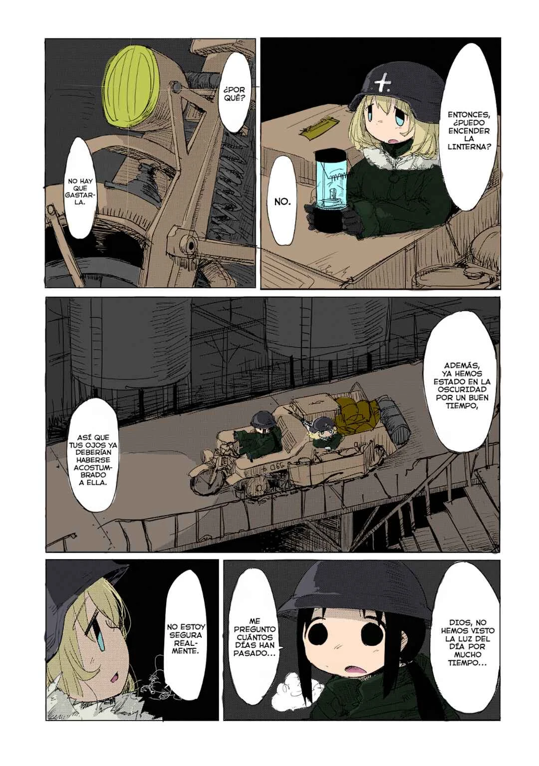 Shoujo Shuumatsu Ryokou (Fan Colored) Capítulo 1 - Page 3