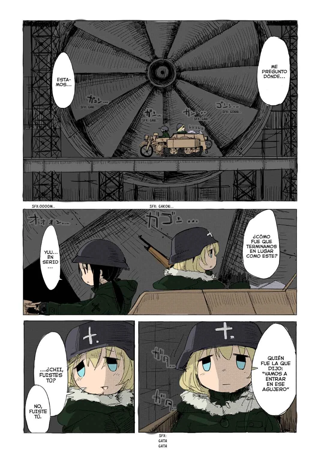 Shoujo Shuumatsu Ryokou (Fan Colored) Capítulo 1 - Page 4