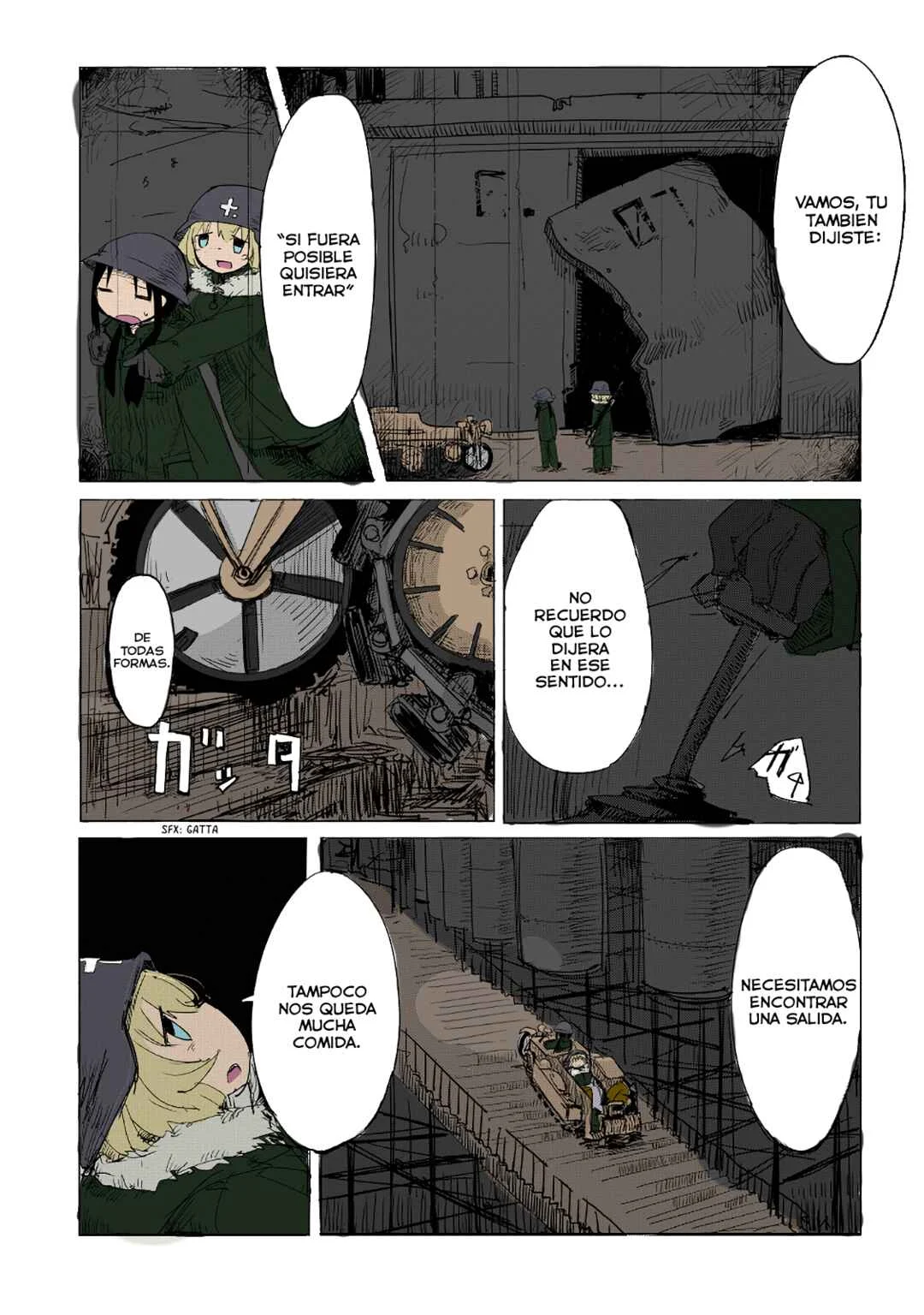 Shoujo Shuumatsu Ryokou (Fan Colored) Capítulo 1 - Page 5