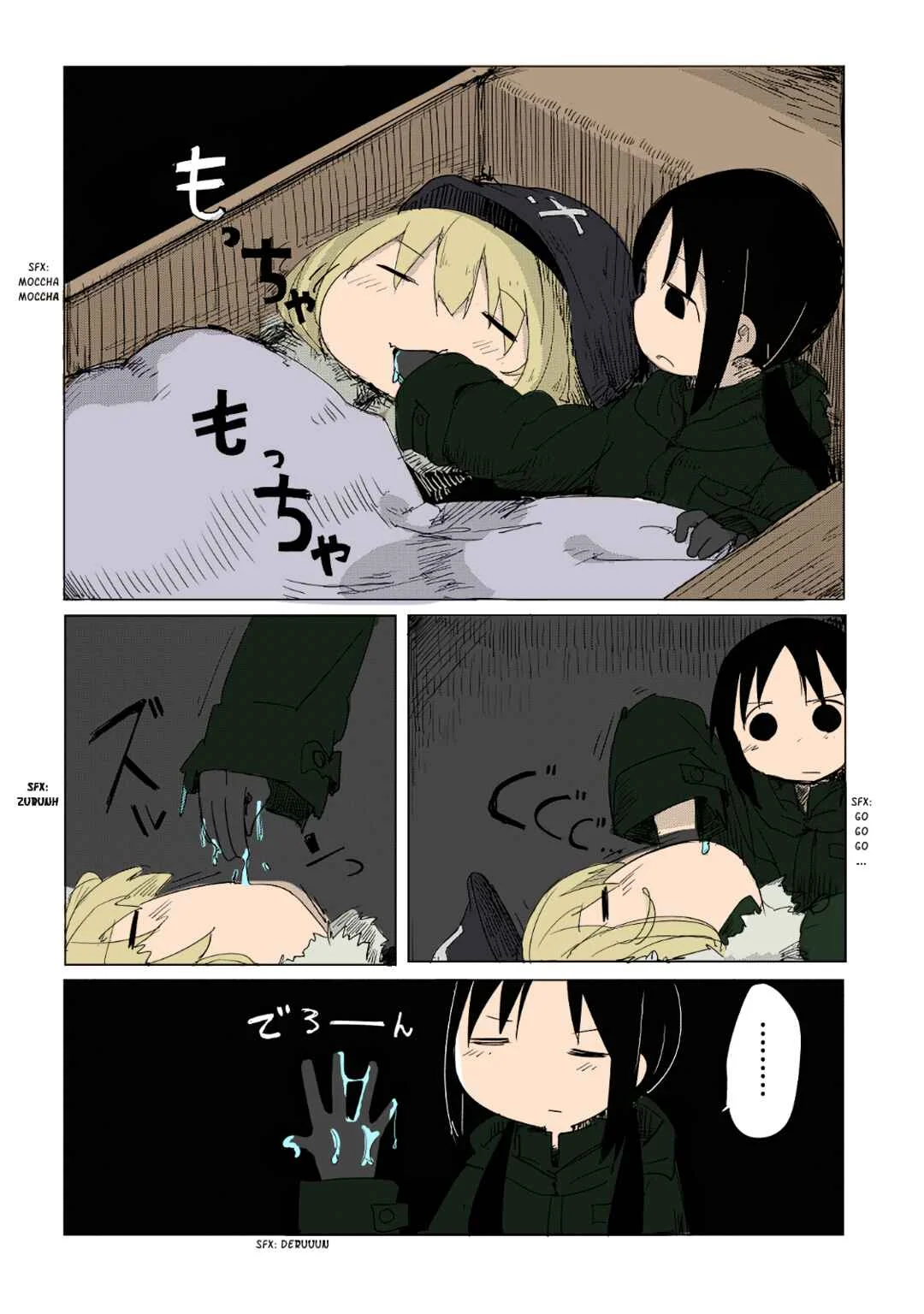 Shoujo Shuumatsu Ryokou (Fan Colored) Capítulo 1 - Page 10