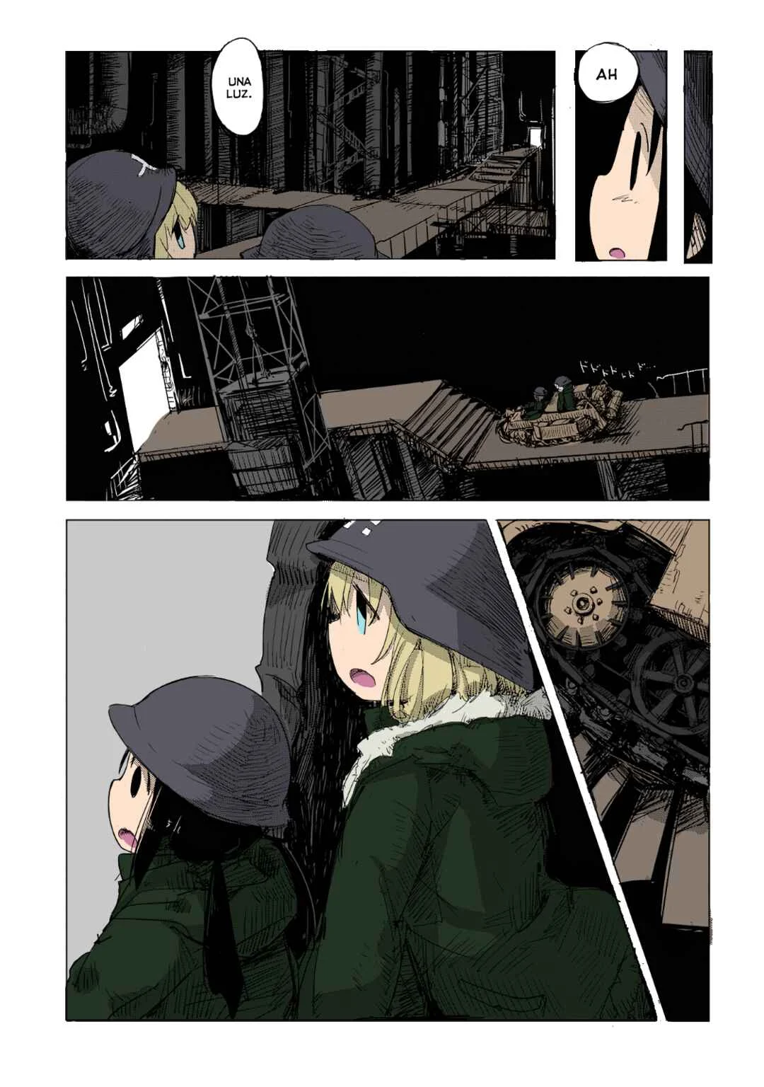Shoujo Shuumatsu Ryokou (Fan Colored) Capítulo 1 - Page 13