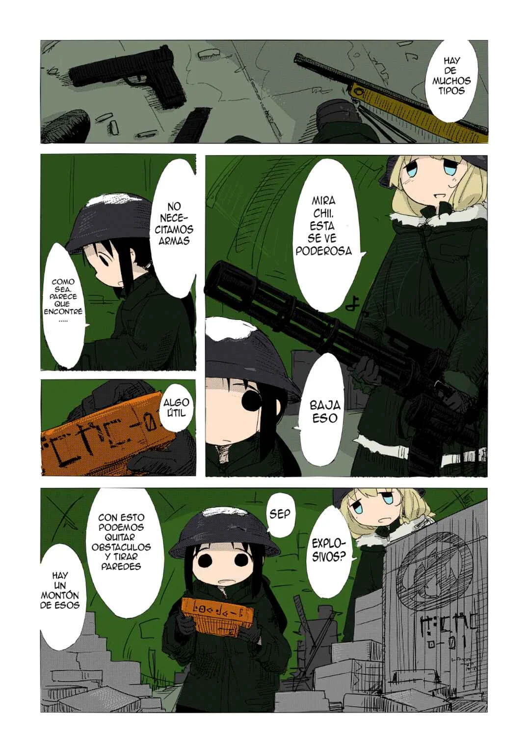Shoujo Shuumatsu Ryokou (Fan Colored) Capítulo 2 - Page 8