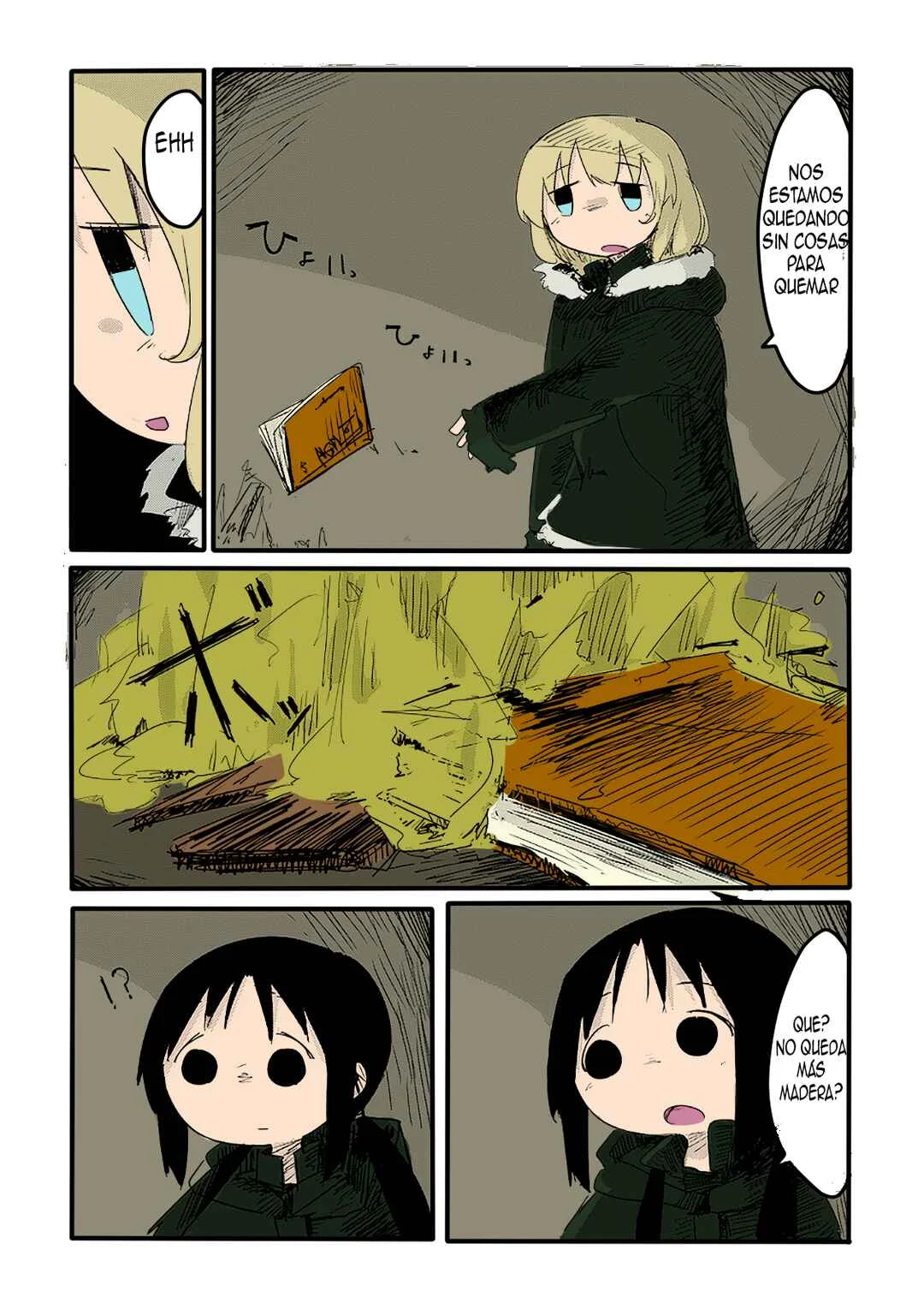 Shoujo Shuumatsu Ryokou (Fan Colored) Capítulo 3 - Page 7