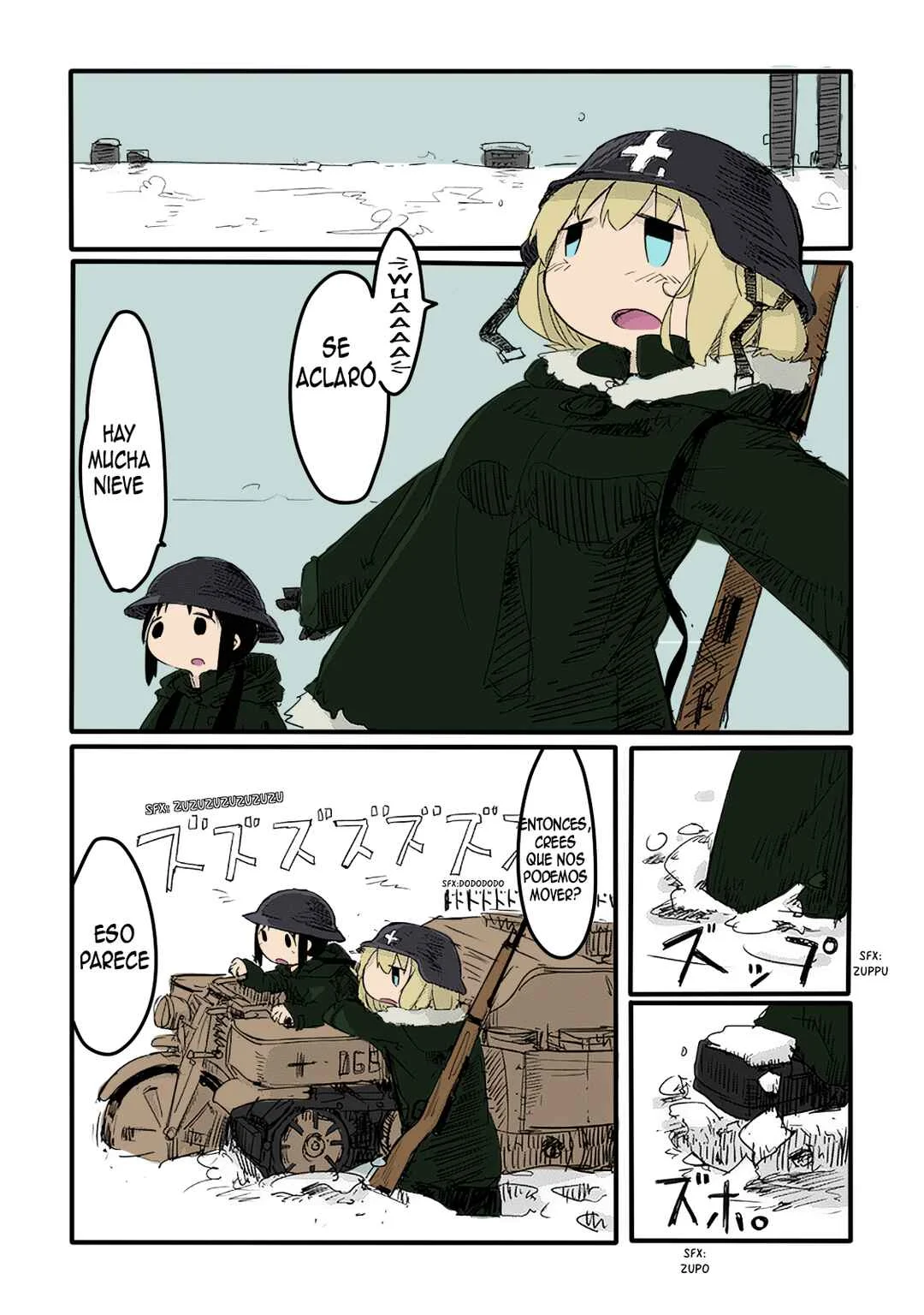 Shoujo Shuumatsu Ryokou (Fan Colored) Capítulo 3 - Page 13