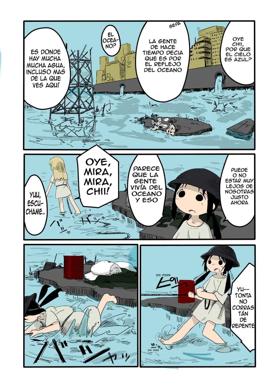 Shoujo Shuumatsu Ryokou (Fan Colored) Capítulo 4 - Page 7
