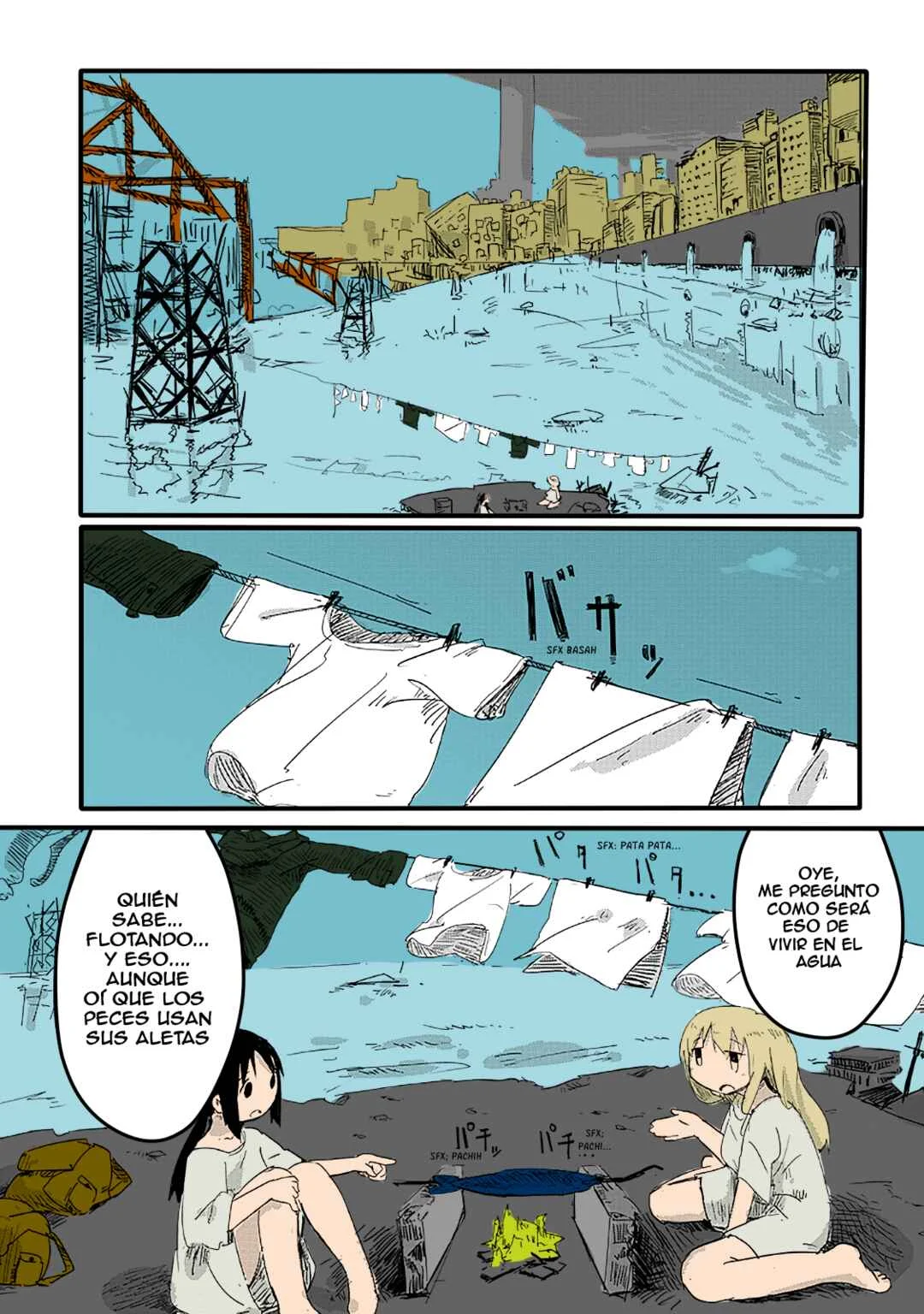 Shoujo Shuumatsu Ryokou (Fan Colored) Capítulo 4 - Page 11