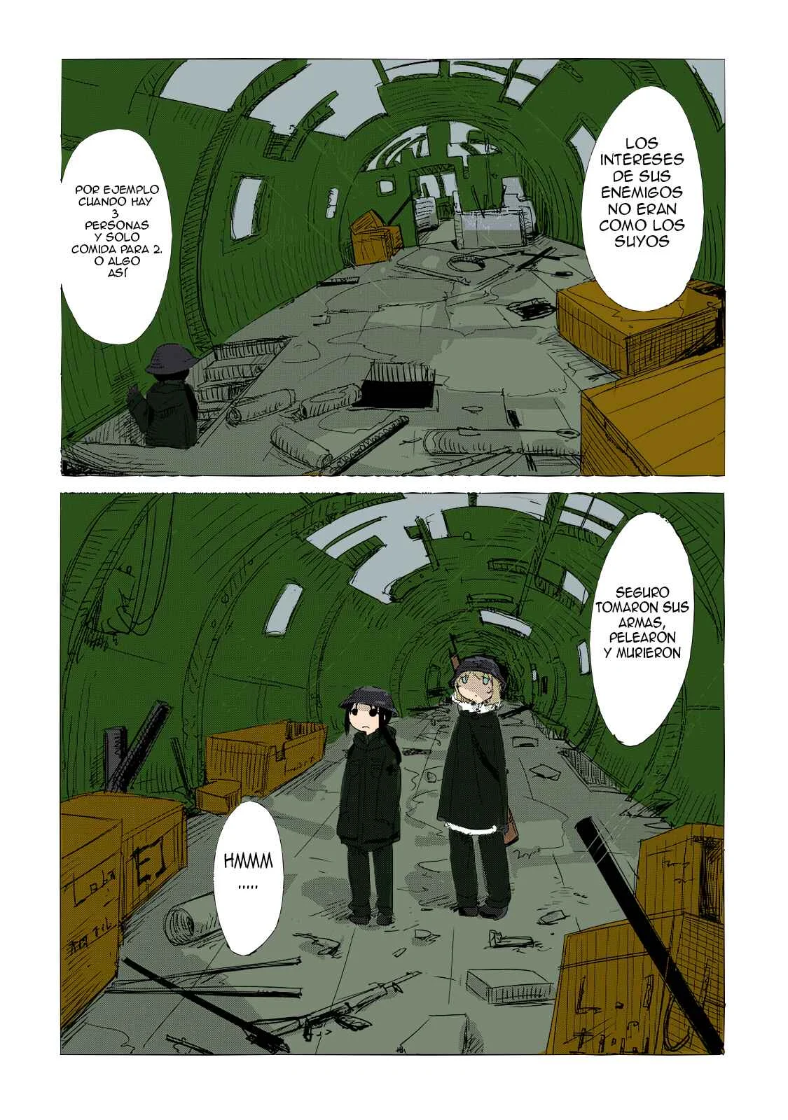 Shoujo Shuumatsu Ryoukou Capítulo 2: (full color) Guerra - Page 10