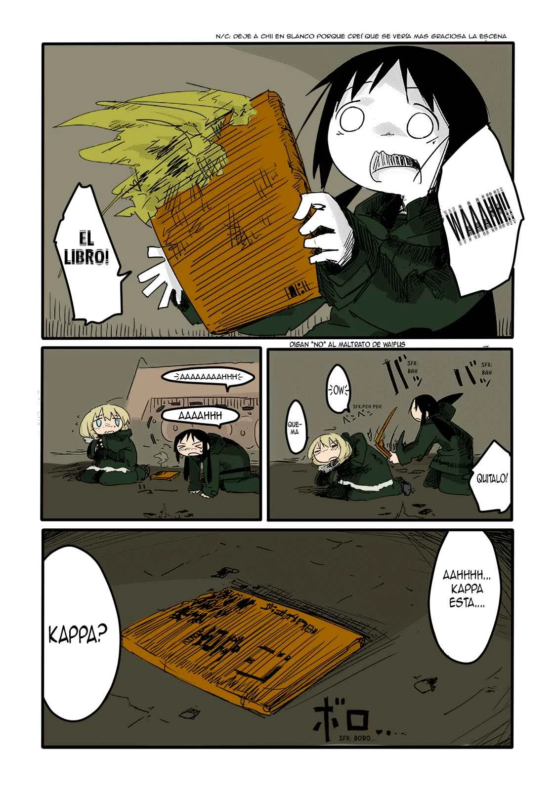 Shoujo Shuumatsu Ryoukou Capítulo 3: (Full color) Baño - Page 10