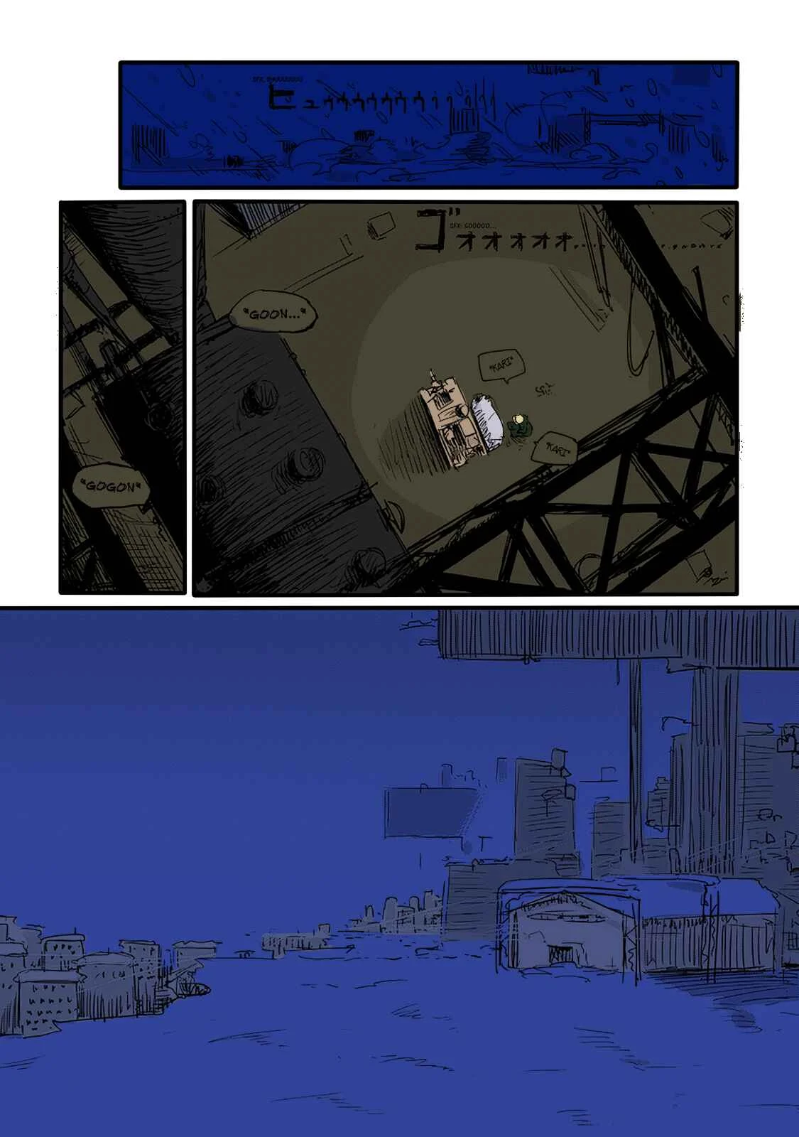 Shoujo Shuumatsu Ryoukou Capítulo 3: (Full color) Baño - Page 14
