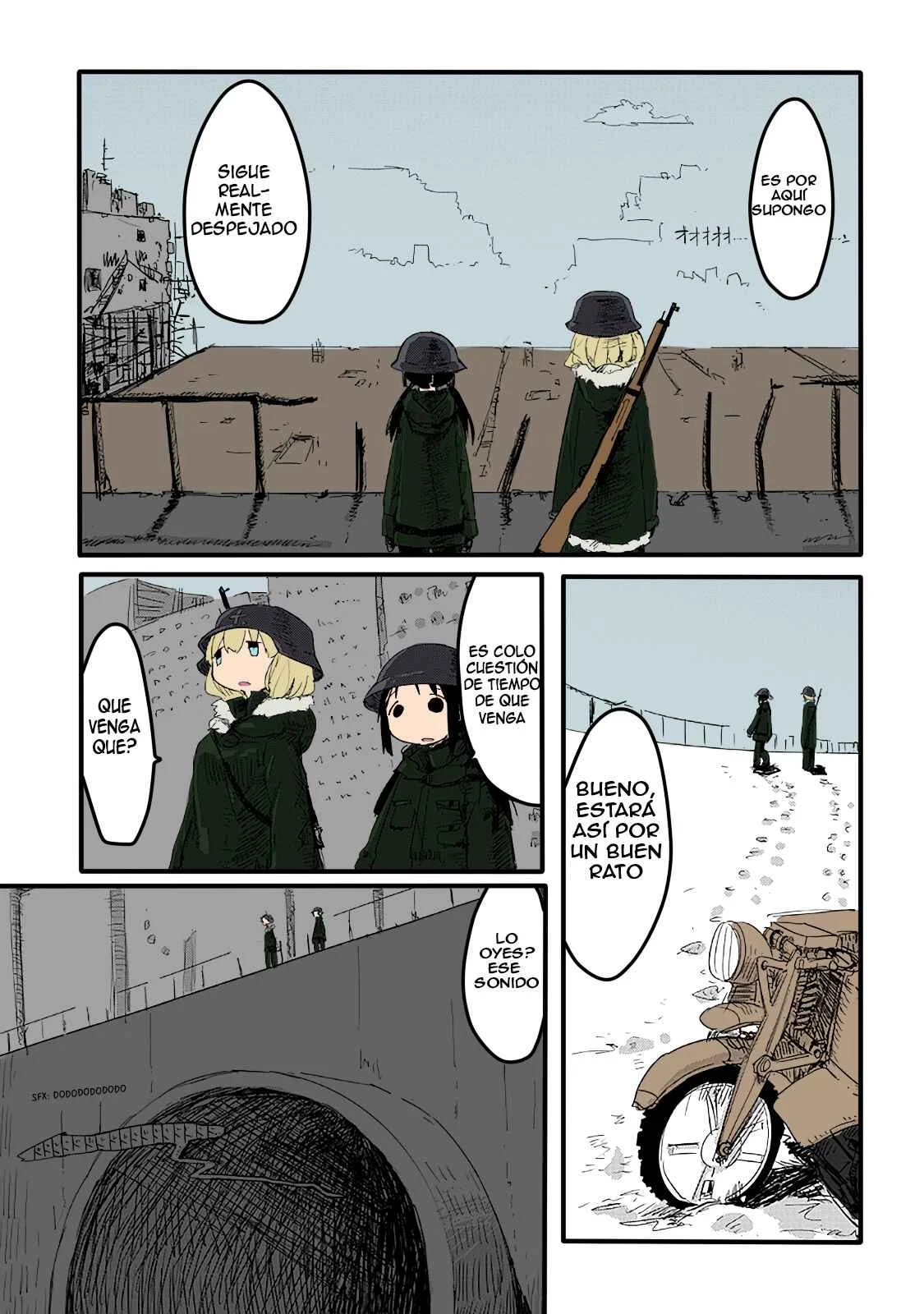 Shoujo Shuumatsu Ryoukou Capítulo 4: (Full color) Diario - Page 2