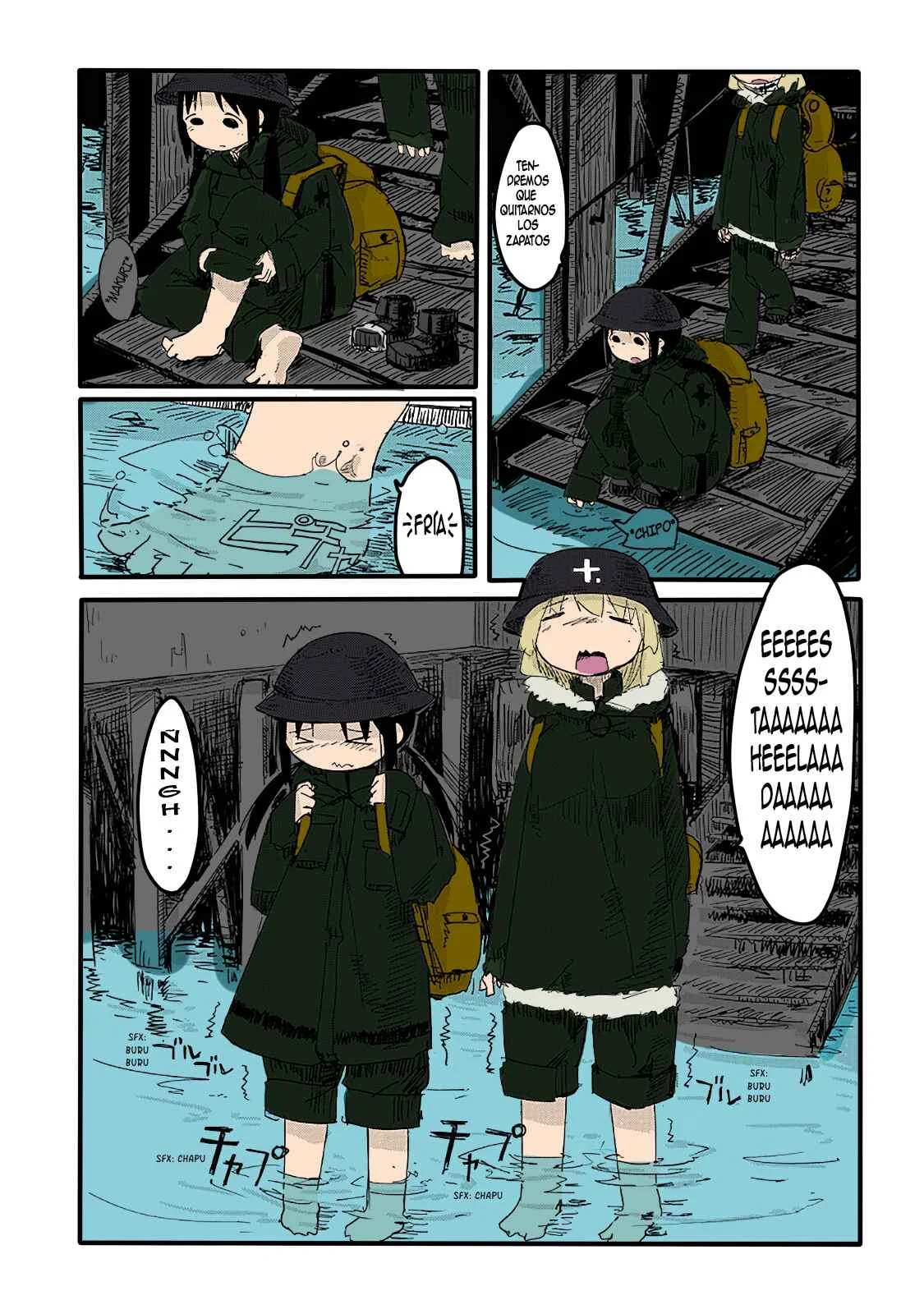 Shoujo Shuumatsu Ryoukou Capítulo 4: (Full color) Diario - Page 5