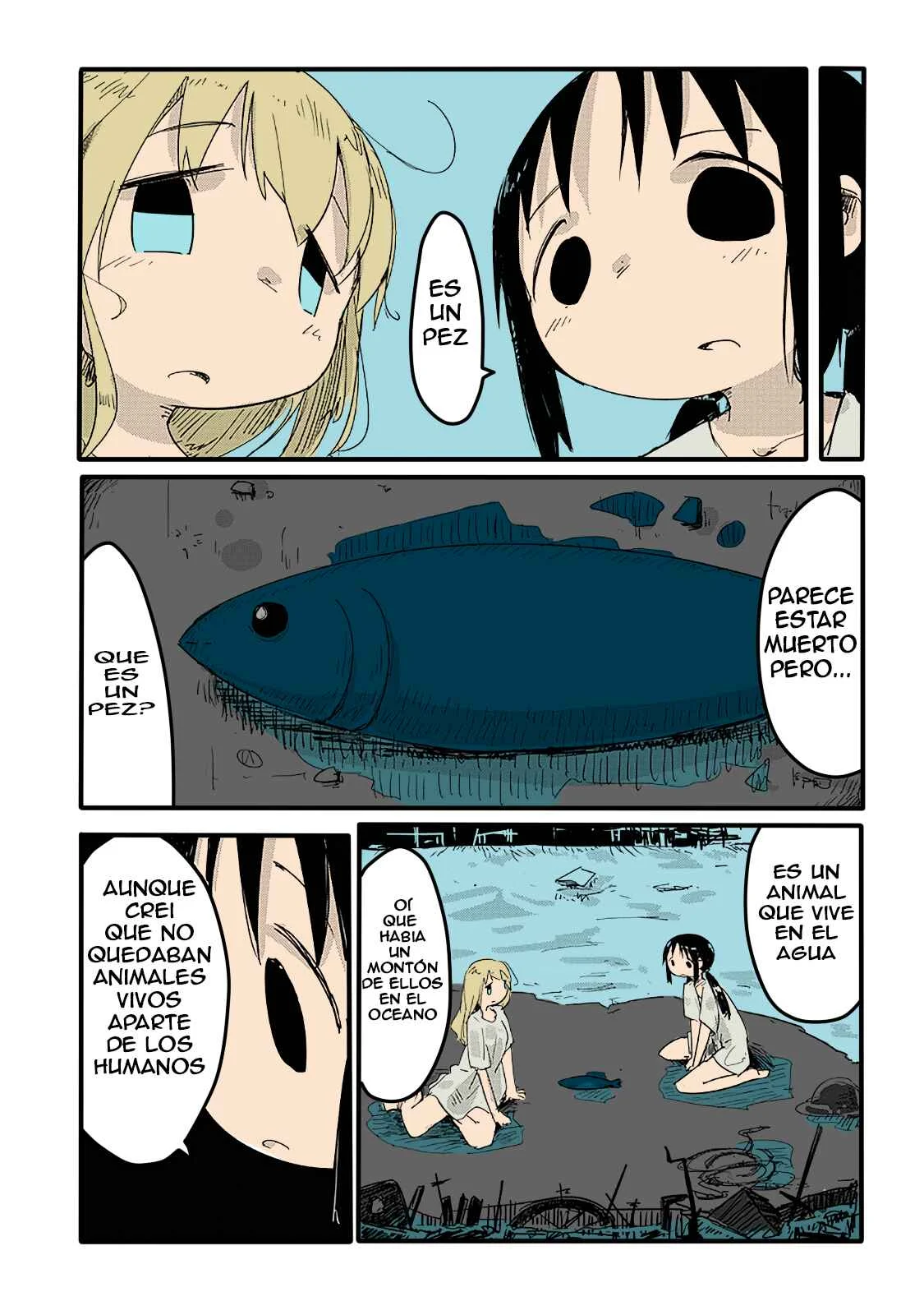 Shoujo Shuumatsu Ryoukou Capítulo 4: (Full color) Diario - Page 11